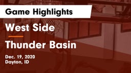 West Side  vs Thunder Basin  Game Highlights - Dec. 19, 2020