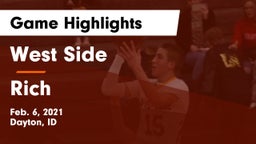 West Side  vs Rich Game Highlights - Feb. 6, 2021