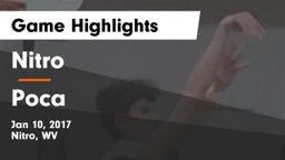 Nitro  vs Poca Game Highlights - Jan 10, 2017