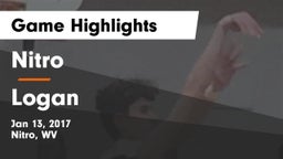Nitro  vs Logan  Game Highlights - Jan 13, 2017