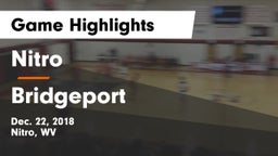 Nitro  vs Bridgeport Game Highlights - Dec. 22, 2018
