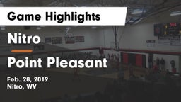 Nitro  vs Point Pleasant  Game Highlights - Feb. 28, 2019