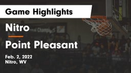 Nitro  vs Point Pleasant  Game Highlights - Feb. 2, 2022