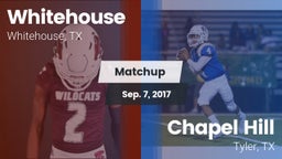 Matchup: Whitehouse High vs. Chapel Hill  2017