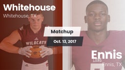 Matchup: Whitehouse High vs. Ennis  2017