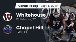 Recap: Whitehouse  vs. Chapel Hill  2019