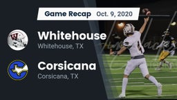 Recap: Whitehouse  vs. Corsicana  2020