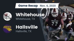 Recap: Whitehouse  vs. Hallsville  2020