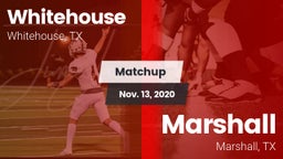 Matchup: Whitehouse High vs. Marshall  2020