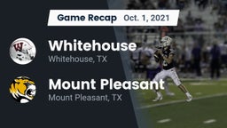 Recap: Whitehouse  vs. Mount Pleasant  2021