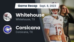 Recap: Whitehouse  vs. Corsicana  2023