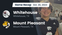 Recap: Whitehouse  vs. Mount Pleasant  2023