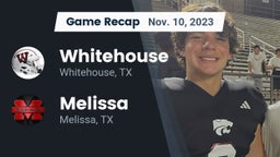 Recap: Whitehouse  vs. Melissa  2023