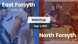 Matchup: East Forsyth High vs. North Forsyth  2017