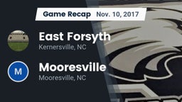 Recap: East Forsyth  vs. Mooresville  2017