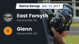 Recap: East Forsyth  vs. Glenn  2017