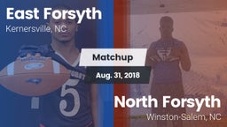 Matchup: East Forsyth High vs. North Forsyth  2018