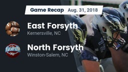 Recap: East Forsyth  vs. North Forsyth  2018