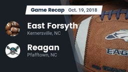 Recap: East Forsyth  vs. Reagan  2018