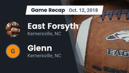 Recap: East Forsyth  vs. Glenn  2018
