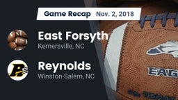 Recap: East Forsyth  vs. Reynolds  2018