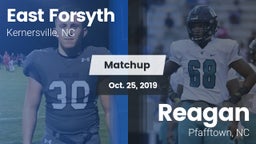 Matchup: East Forsyth High vs. Reagan  2019
