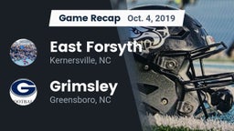Recap: East Forsyth  vs. Grimsley  2019