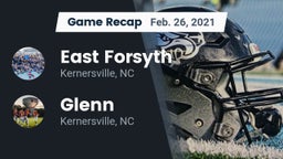 Recap: East Forsyth  vs. Glenn  2021