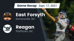 Recap: East Forsyth  vs. Reagan  2021