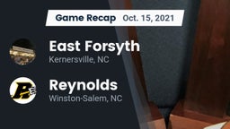 Recap: East Forsyth  vs. Reynolds  2021