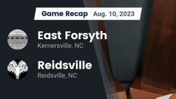 Recap: East Forsyth  vs. Reidsville  2023