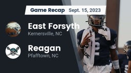 Recap: East Forsyth  vs. Reagan  2023