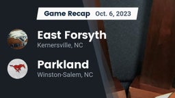 Recap: East Forsyth  vs. Parkland  2023