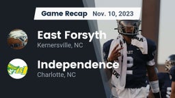 Recap: East Forsyth  vs. Independence  2023