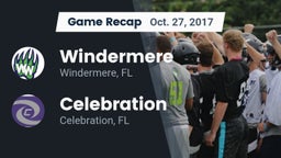 Recap: Windermere  vs. Celebration  2017