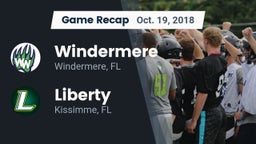 Recap: Windermere  vs. Liberty  2018