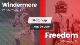 Matchup: Windermere High Scho vs. Freedom  2019