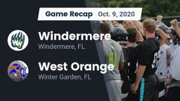 Recap: Windermere  vs. West Orange  2020