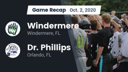 Recap: Windermere  vs. Dr. Phillips  2020