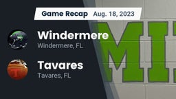 Recap: Windermere  vs. Tavares  2023