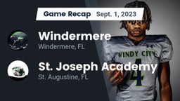 Recap: Windermere  vs. St. Joseph Academy  2023