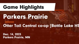 Parkers Prairie  vs Otter Tail Central co-op [Battle Lake HS] Game Highlights - Dec. 14, 2023