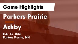 Parkers Prairie  vs Ashby  Game Highlights - Feb. 26, 2024