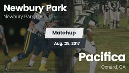Matchup: Newbury Park vs. Pacifica  2017