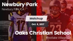 Matchup: Newbury Park vs. Oaks Christian School 2017