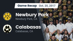 Recap: Newbury Park  vs. Calabasas  2017