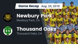Recap: Newbury Park  vs. Thousand Oaks  2018