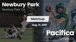 Matchup: Newbury Park vs. Pacifica  2018