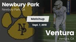 Matchup: Newbury Park vs. Ventura  2018
