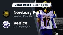 Recap: Newbury Park  vs. Venice  2018